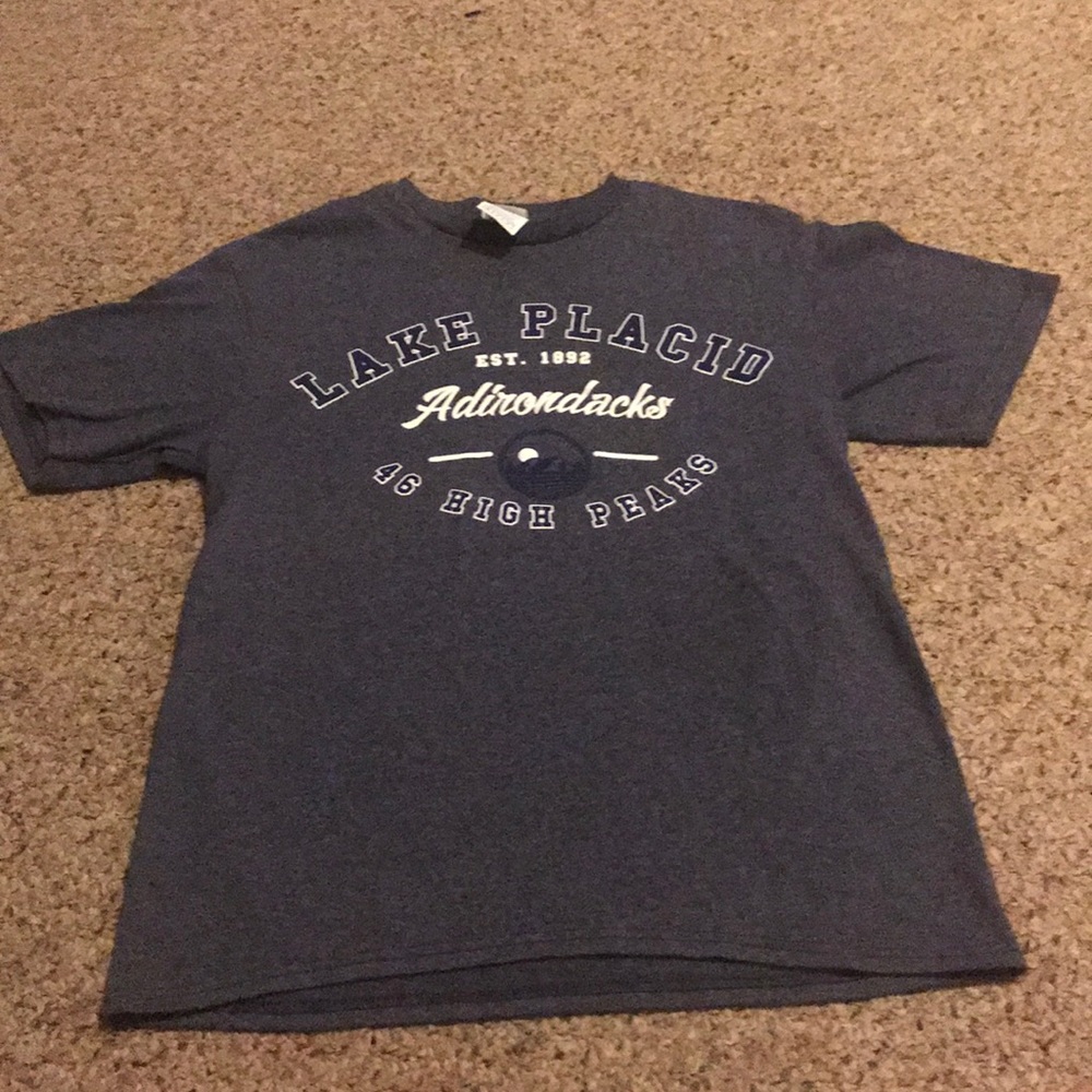 Lake Placid T-Shirt - Navy Blue BNWOT